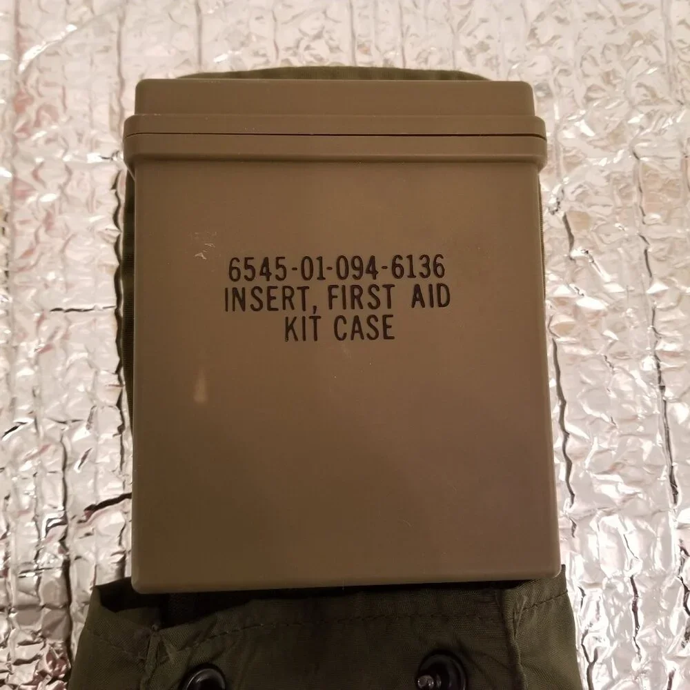 Vintage (1990) Military Issued Stocked First Aid Kit - Picture 8 of 10